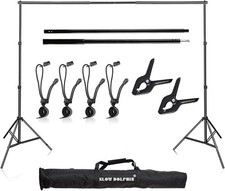 10x7ft(WxH) Heavy Duty Backdrop Stand Kit Photography Studio Background Support