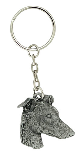Fine english pewter grey hound - fine,