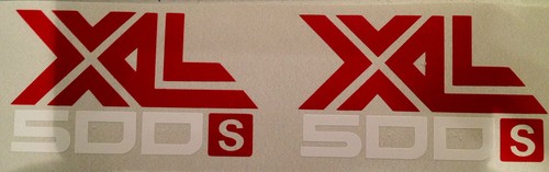 Honda xl500 xl500s side panel - honda,