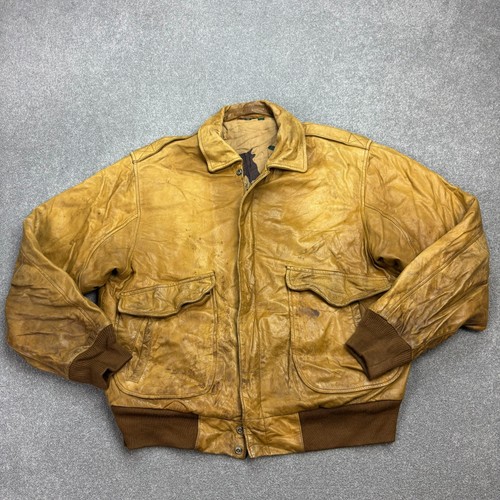 Leather flying jacket adult - flying,
