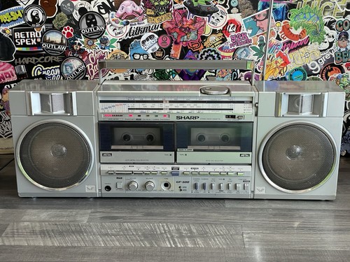 Sharp 500e stereo radio - sharp,