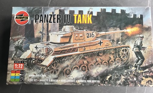 Airfix panzer iv tank - 1:72,