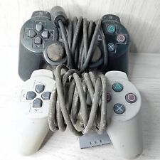 PS1 PS2 ANALOG CONTROLLERS BUNDLE - SPARES OR REPAIRS - GAMING RETRO PLAYSTATION