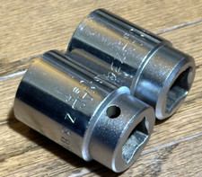 ?? JUMBO 3/4" DR MAC Tools 1-1/8" & 1-3/16" Socket Set Lot 6 Point SAE Shallow