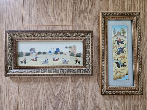 Vintage persian miniature - vintage,