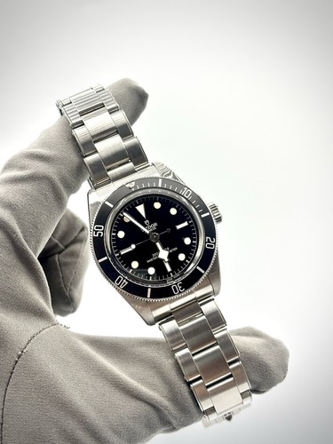Tudor black bay - tudor, monochrome