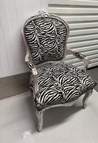 Vintage zebra print accent - vintage,