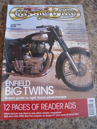 Classic bike aug - bike, 2001
