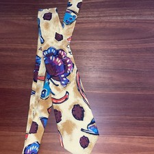 MEMPHIS MILANO n.du pasquier MADE IN ITALY 100% SILK TIE SUPERB CONDITION