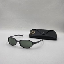 Ray Ban RB2045 628/84 CUTTERS Black Sunglasses Vintage Made In Italy VGC