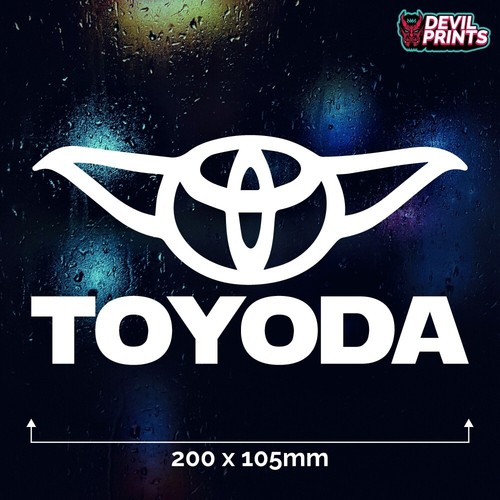 Toyoda car vinyl - car, sticker