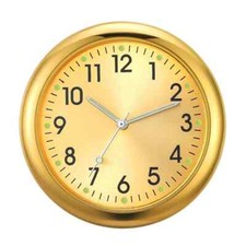 1× Mini Car Dashboard Clock Stick-On Watch Accessories For Truck Boat Vehicle UK