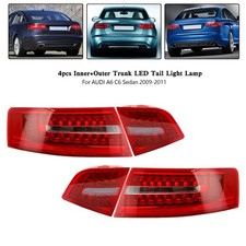 4x LED Rear Outer Inner Tail