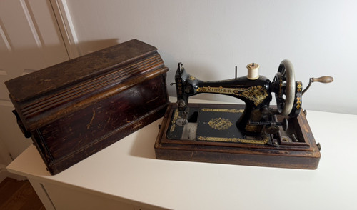 Antique singer 16k hand - antique,