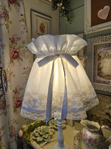 White handmade fabric - handmade,