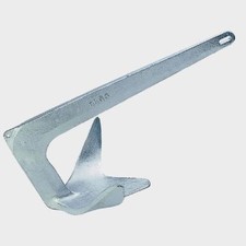 Claw / Bruce Style Galvanised Anchor For Boat Kayak Canoe Dinghy 2kg 5kg 10kg