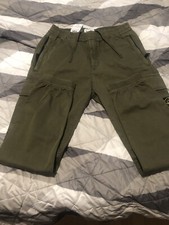 Stone Island RE-T Cargos. W30. Green. Worn Few Occasions. Flawless. Authentic