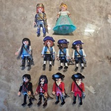 Vintage Playmobil Three Musketeers Cardinal Baron King Queen Soldiers Pirates