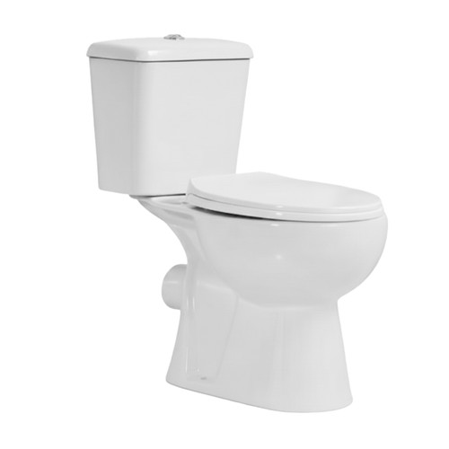 Rimless close coupled toilet - rimless,
