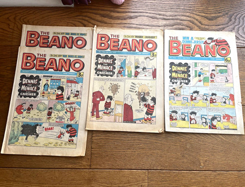 Vintage 1970s beano comics - vintage,
