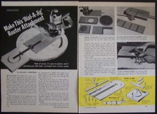 Straight & Circular ROUTER GUIDE Dial-A-Jig How-To build PLANS