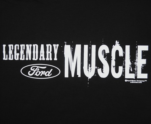 Ford legendary muscle logo - ford,