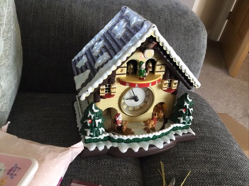 Avon victorian christmas clock - avon,