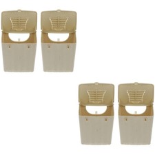  2 Count Plastic Finch Nest Boxes for Birds Pigeon Breeding Cages