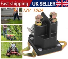 Lawn Mower Starter Solenoid 12 Volt 4 Pole Solenoid For Most Ride On Lawnmowers
