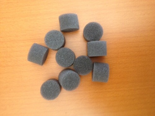 Foam ear sponges dictation - ear,
