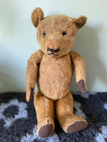 Antique old vintage teddy - antique,