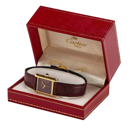 Cartier must tank vermeil - cartier,