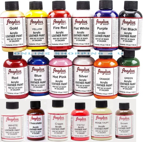 Angelus acrylic leather paint - angelus,