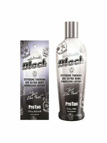 Protan unbelievably black - unbelievably,