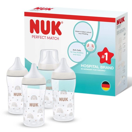 Nuk perfect match - baby, bottles