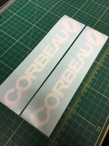 Corbeau bucket seat - seat, sticker