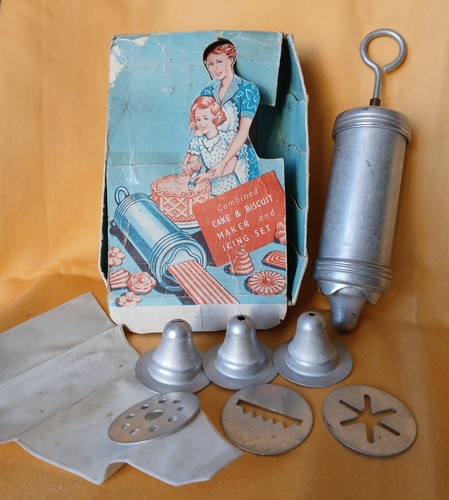 Vintage 1960 cake and - a,