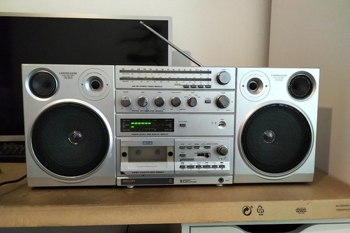 Stereo radio cassette recorder - radio,
