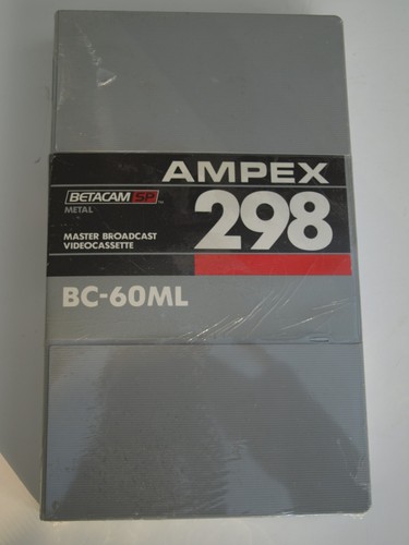 Ampex 298 betacam - sp, bc-60ml