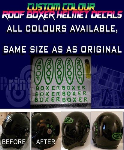 Roof boxer helmet - roof,