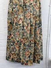 Vintage floral curtains