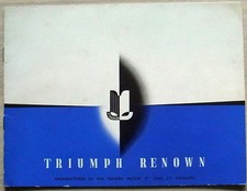 TRIUMPH RENOWN 2 LITRE Car