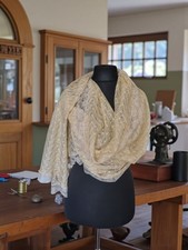 Vintage Style Cream Mohair
