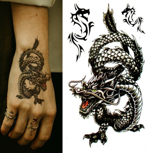 Temporary tattoo chinese - temporary,