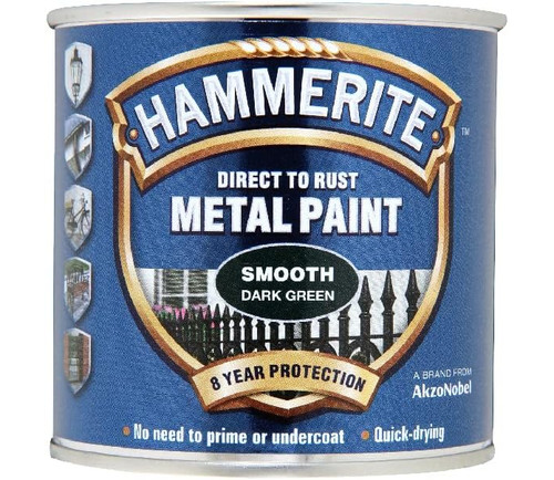 Hammerite smooth dark green - hammerite,