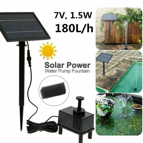 Solar powered water - water, pump