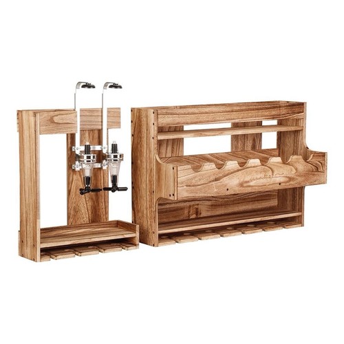 Wooden bar with tier - 3,