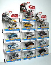 Star Wars Hot Wheels 1:64 Diecast Character Starship Track Cars - NIP