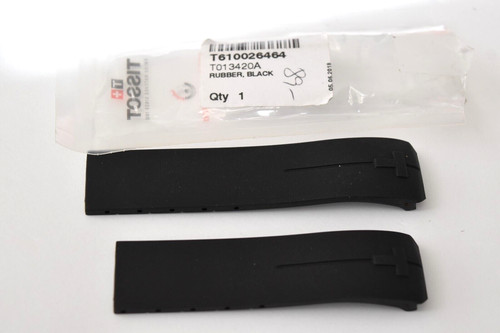 Tissot black silicone touch - tissot,