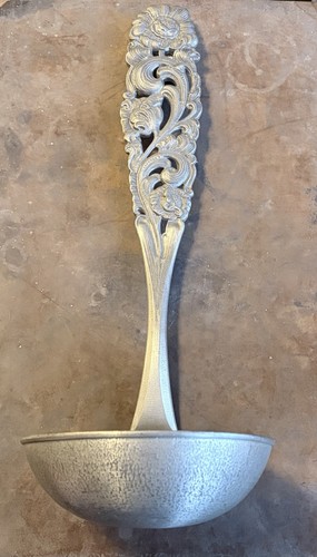 Norwegian pewter ladle - ladle., large